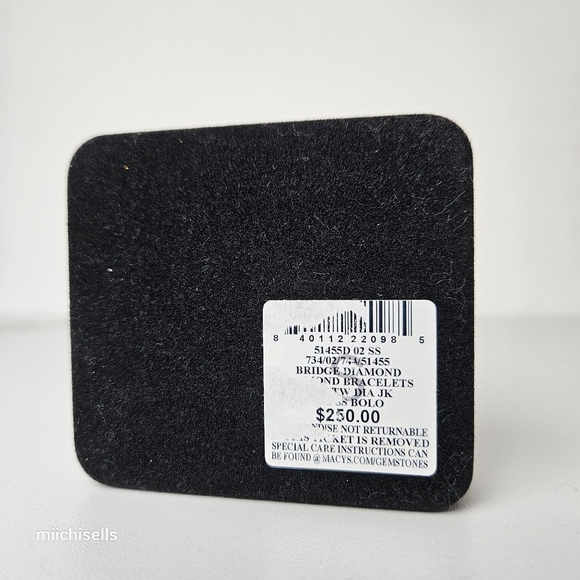 Diamond Bolo Bracelet (1/10 ct. t.w.) in Sterling Silver - Picture 8 of 9